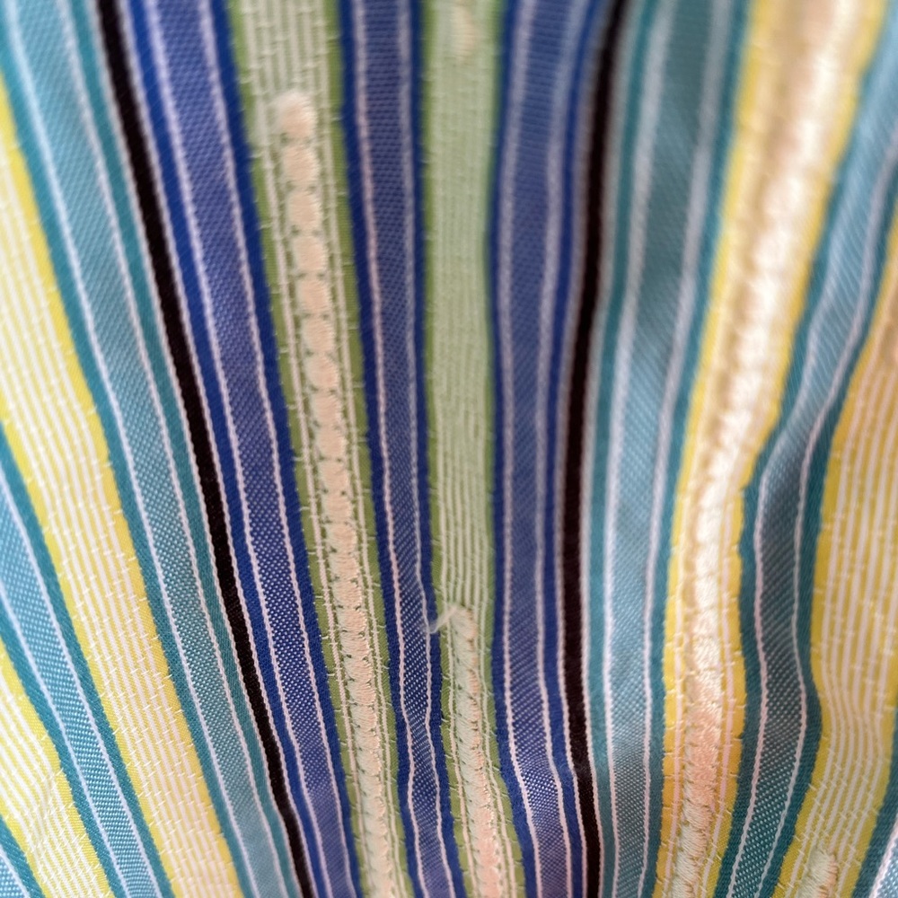 Men's Robert Graham Beautiful Multi Color Long Sleeve Dress Shirt, Cotton - L - Picture 4 of 12